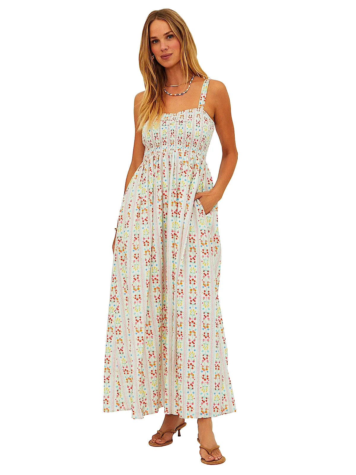 Cari Dress Fruit Bloom- Beach Riot