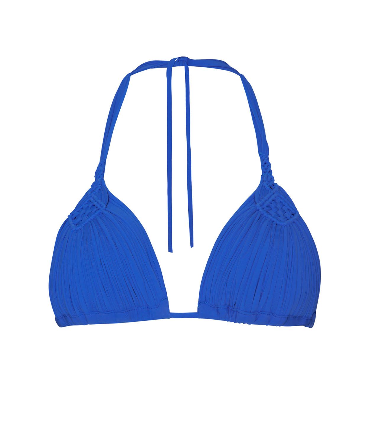Mila Triangle Top- Blueberry