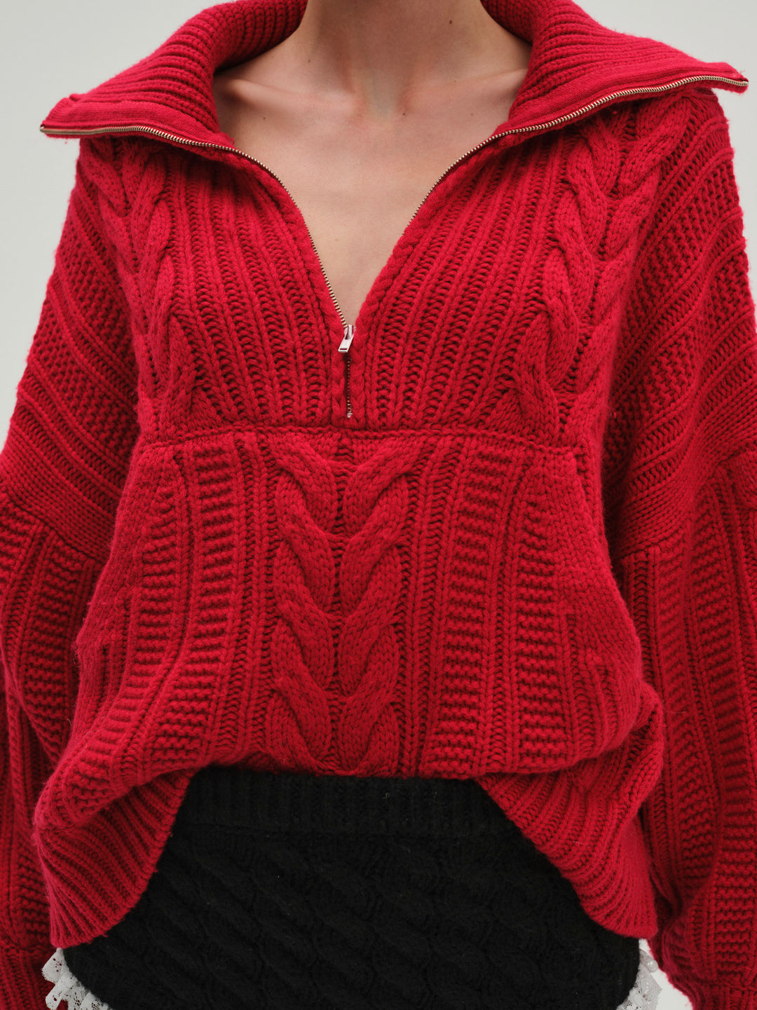 Drina Henley Sweater