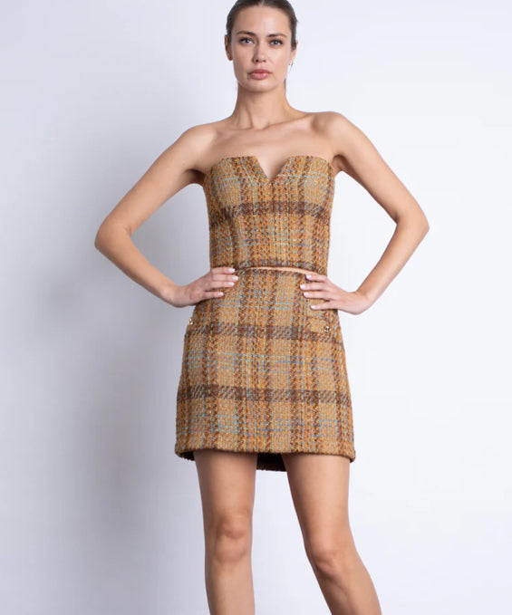Enelda Tweed Top