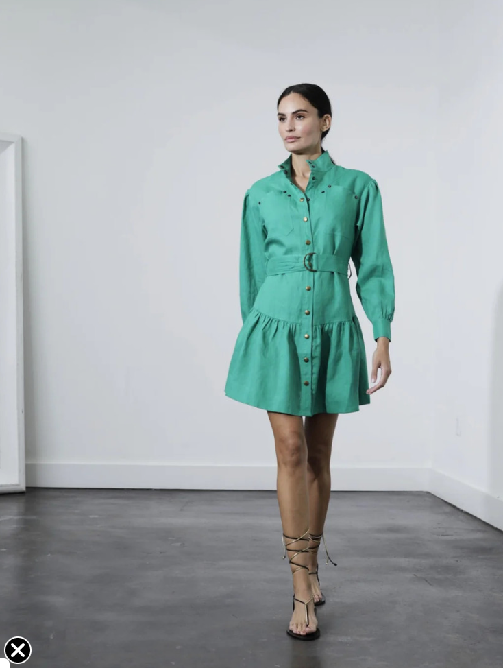 Green Sarawati Dress