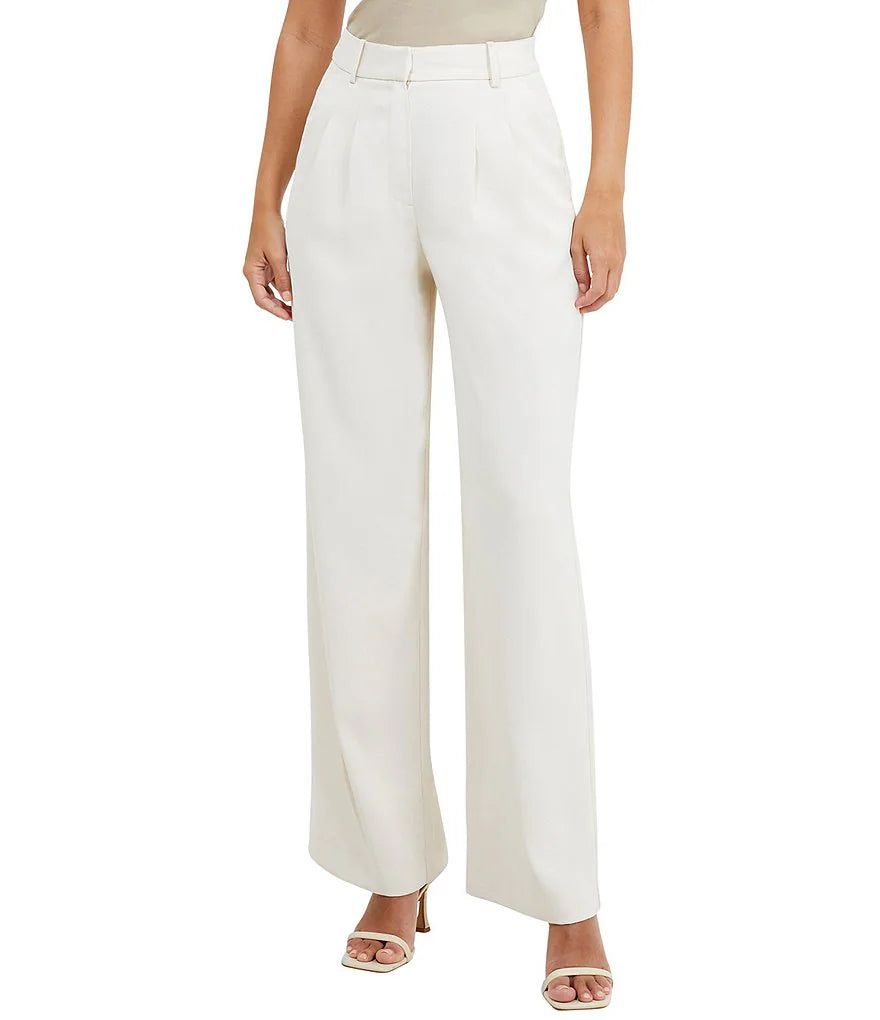 Harrie Suiting Trouser- White