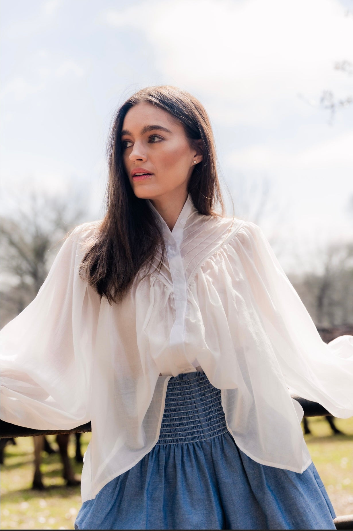 Erica Skirt - Denim