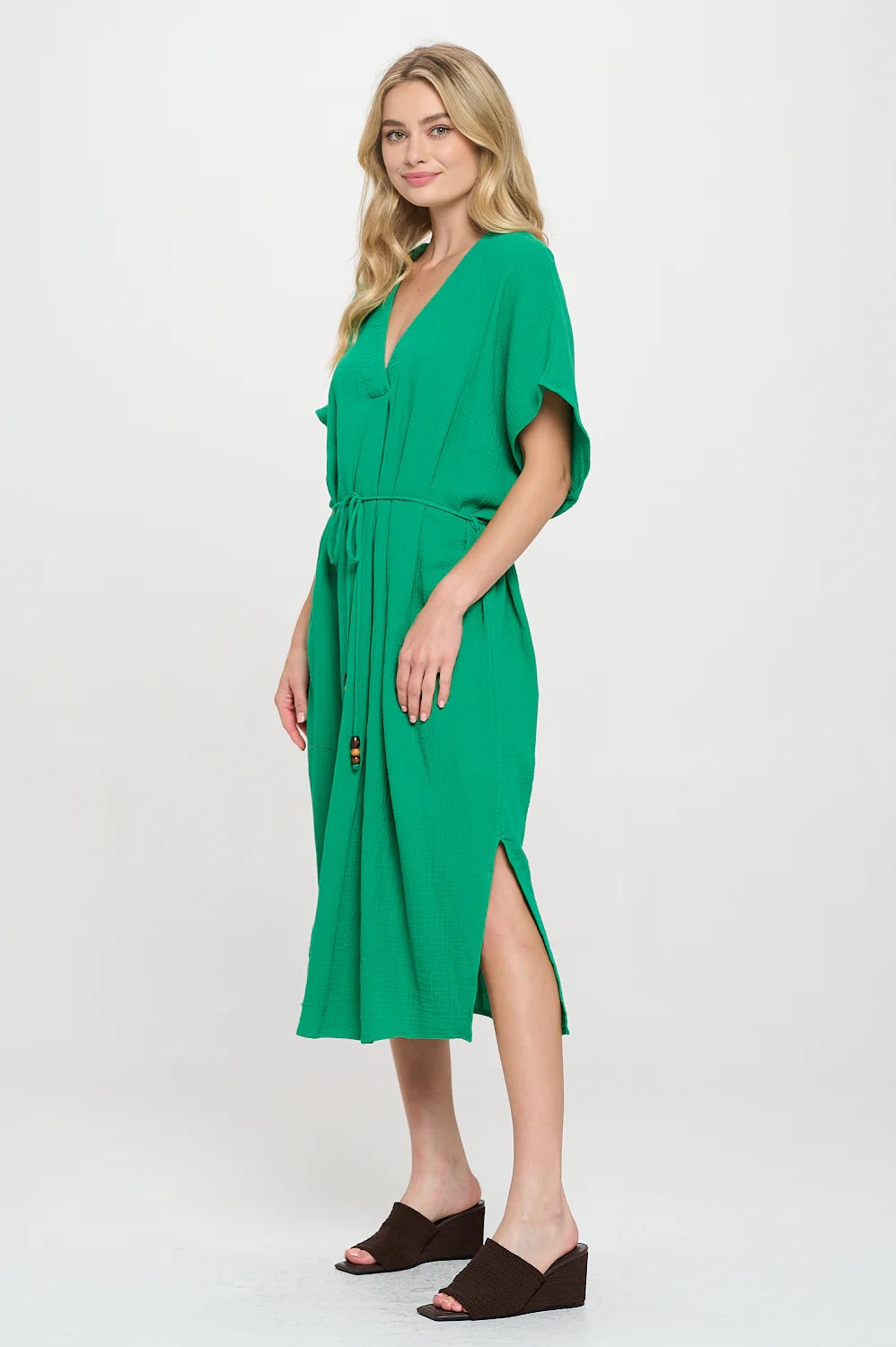 Jade Island Caftan Dress