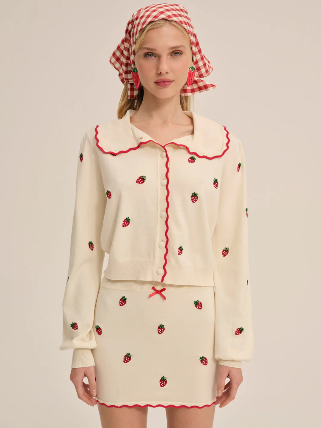 Strawberry Jam Cardigan