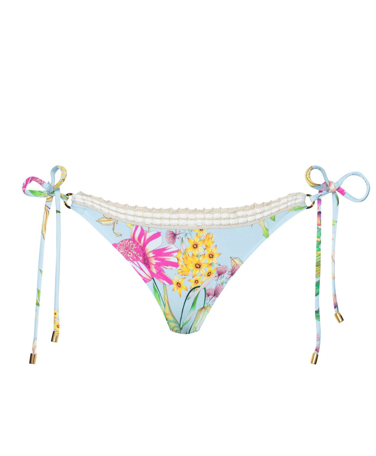 Floret Carrie Crotchet Trim Tie Side Bottom - Full