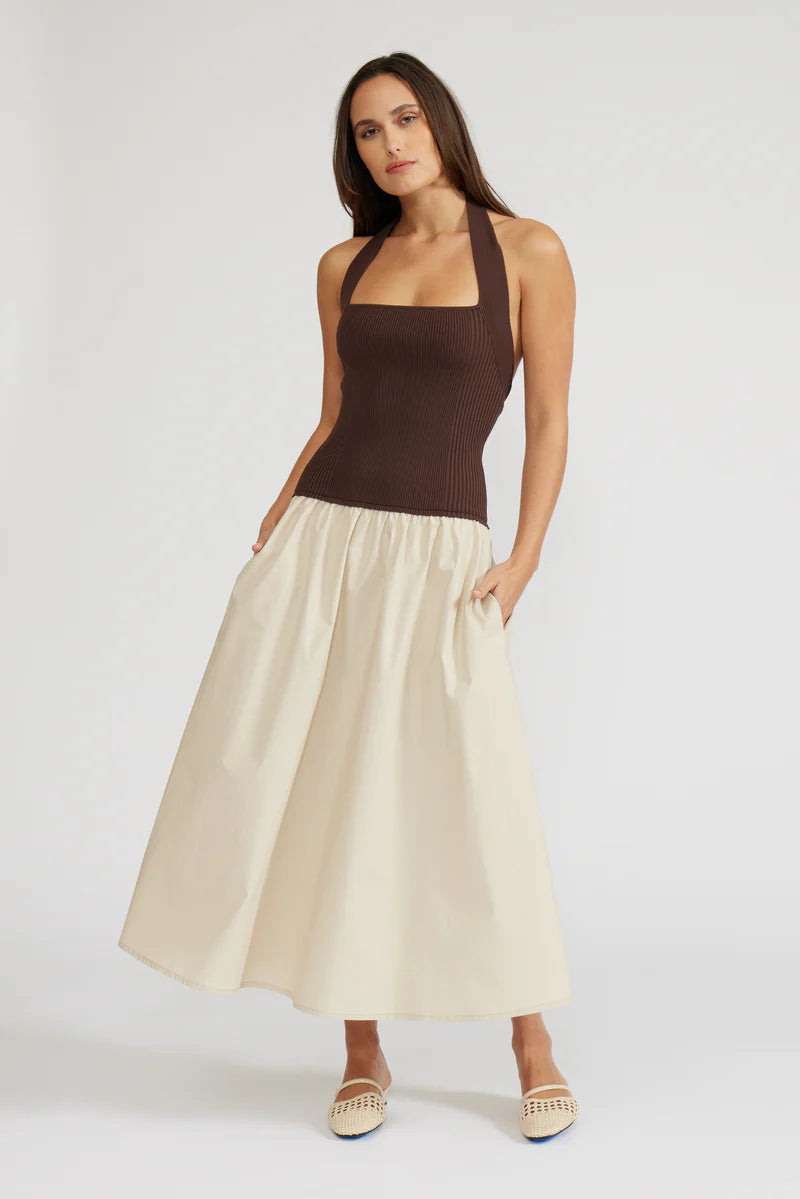 Sevilla Mixed Media Dress
