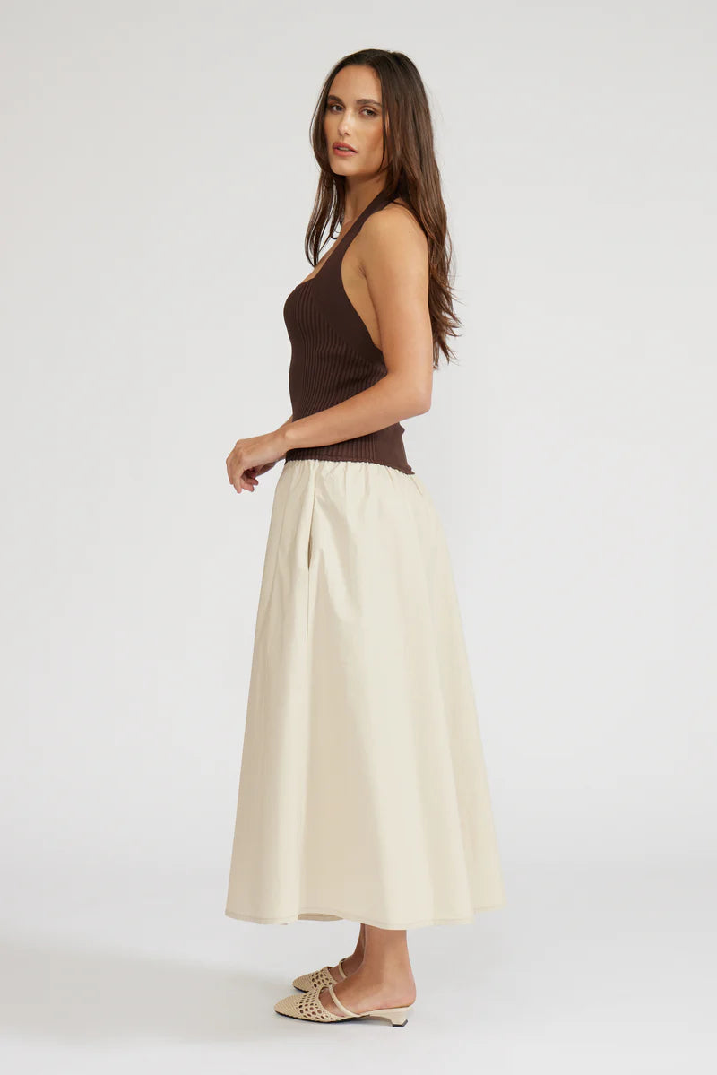 Sevilla Mixed Media Dress