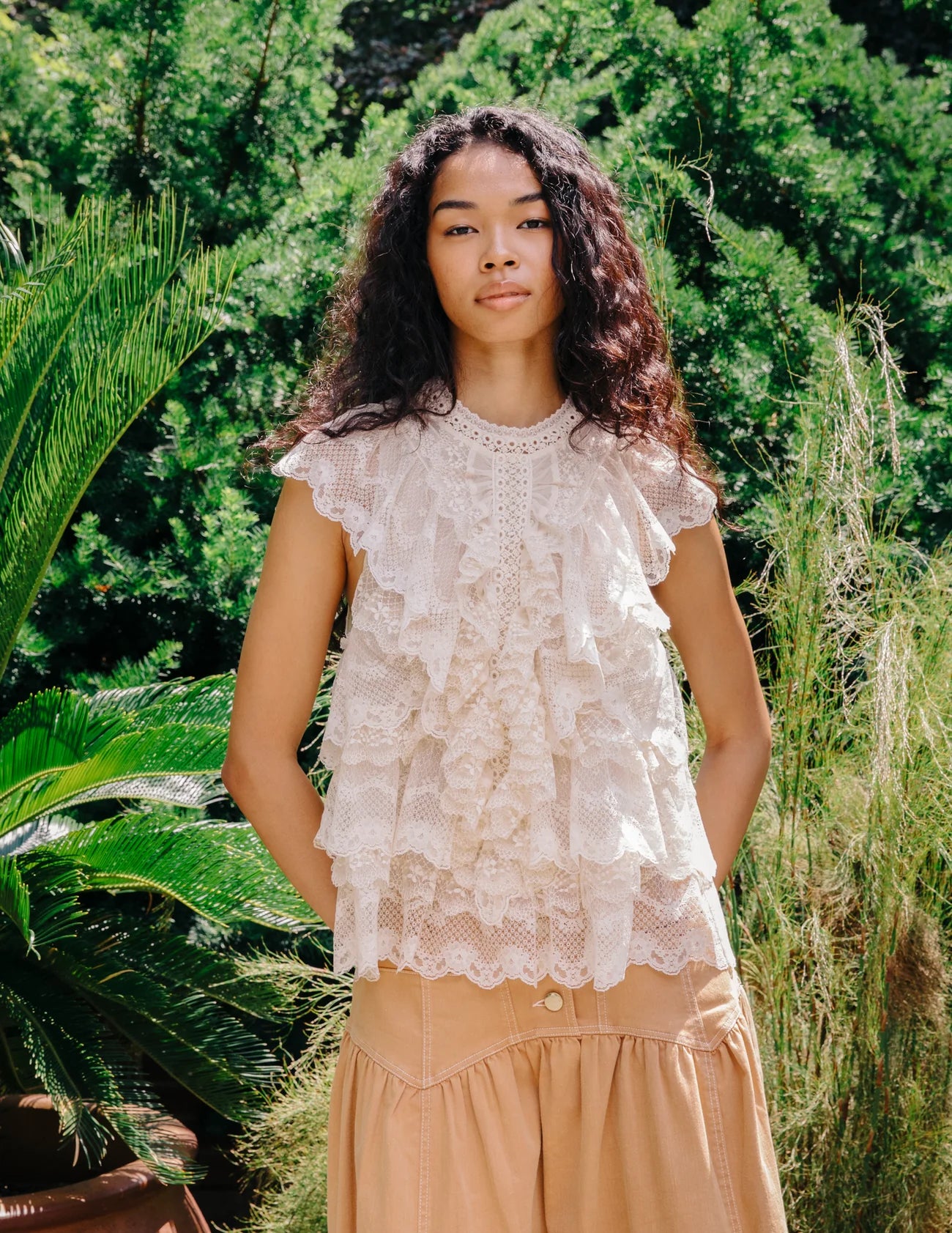 Eden Ivory Top