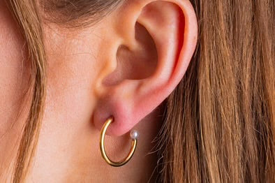 Alexis Small Gold Hoop