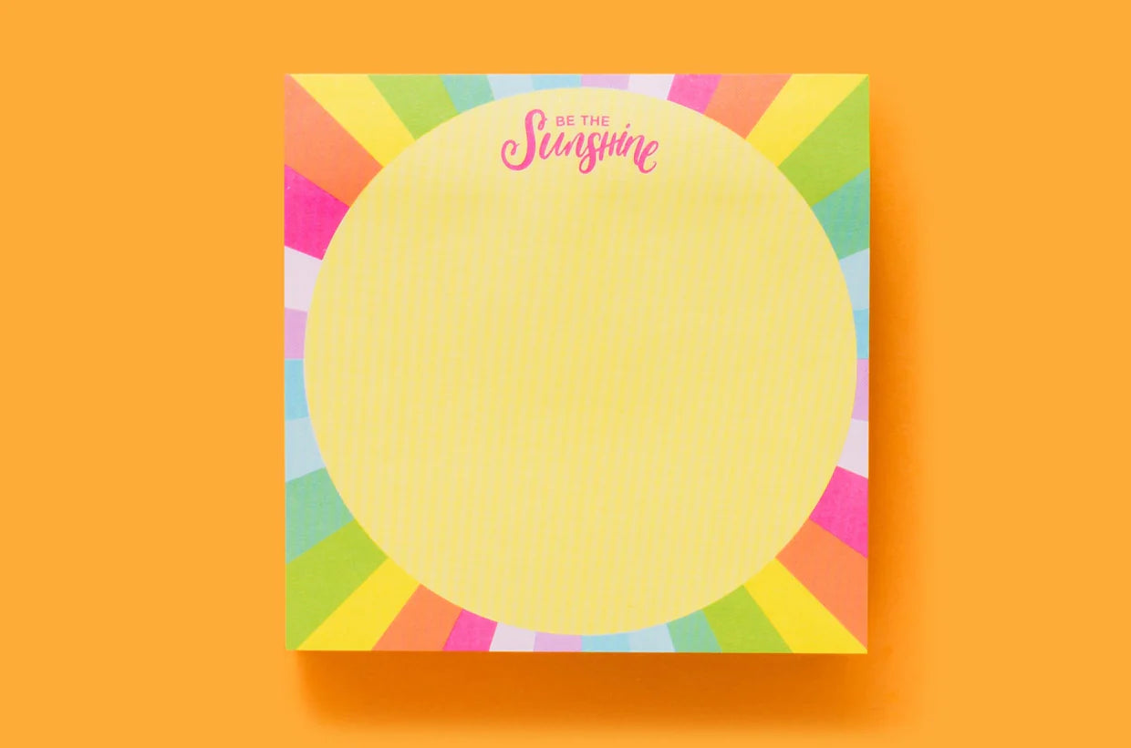 Be the Sunshine Sticky Notes