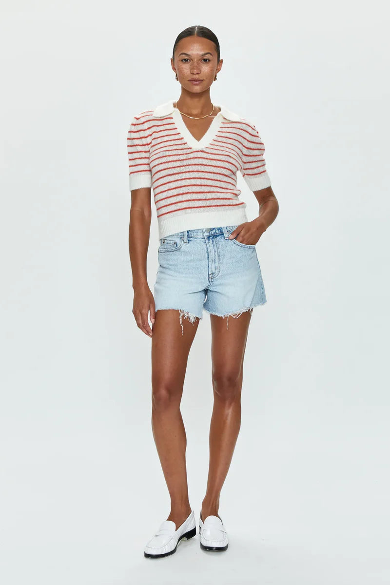 Kennedy Relaxed Mid Rise Cut Off Shorts