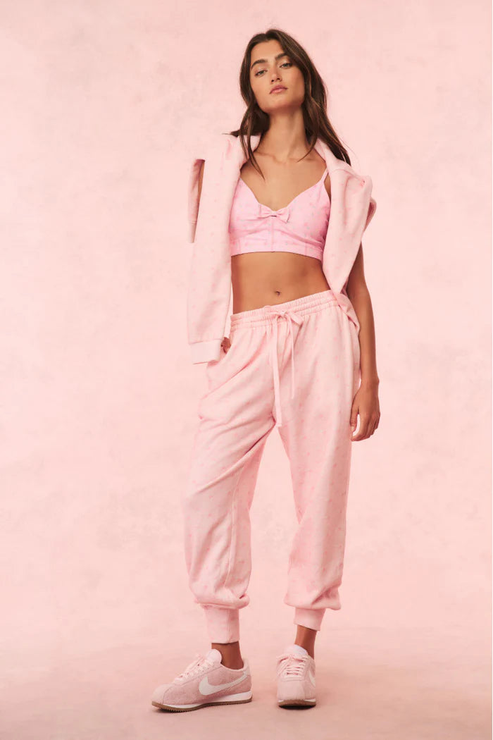 Lolana Floral Cotton Sweatpant