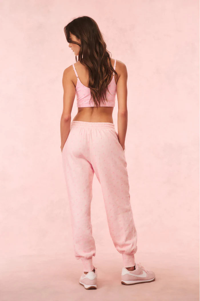 Lolana Floral Cotton Sweatpant