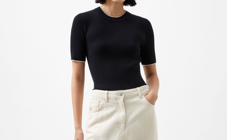 Mozza Short Sleeve Jumper