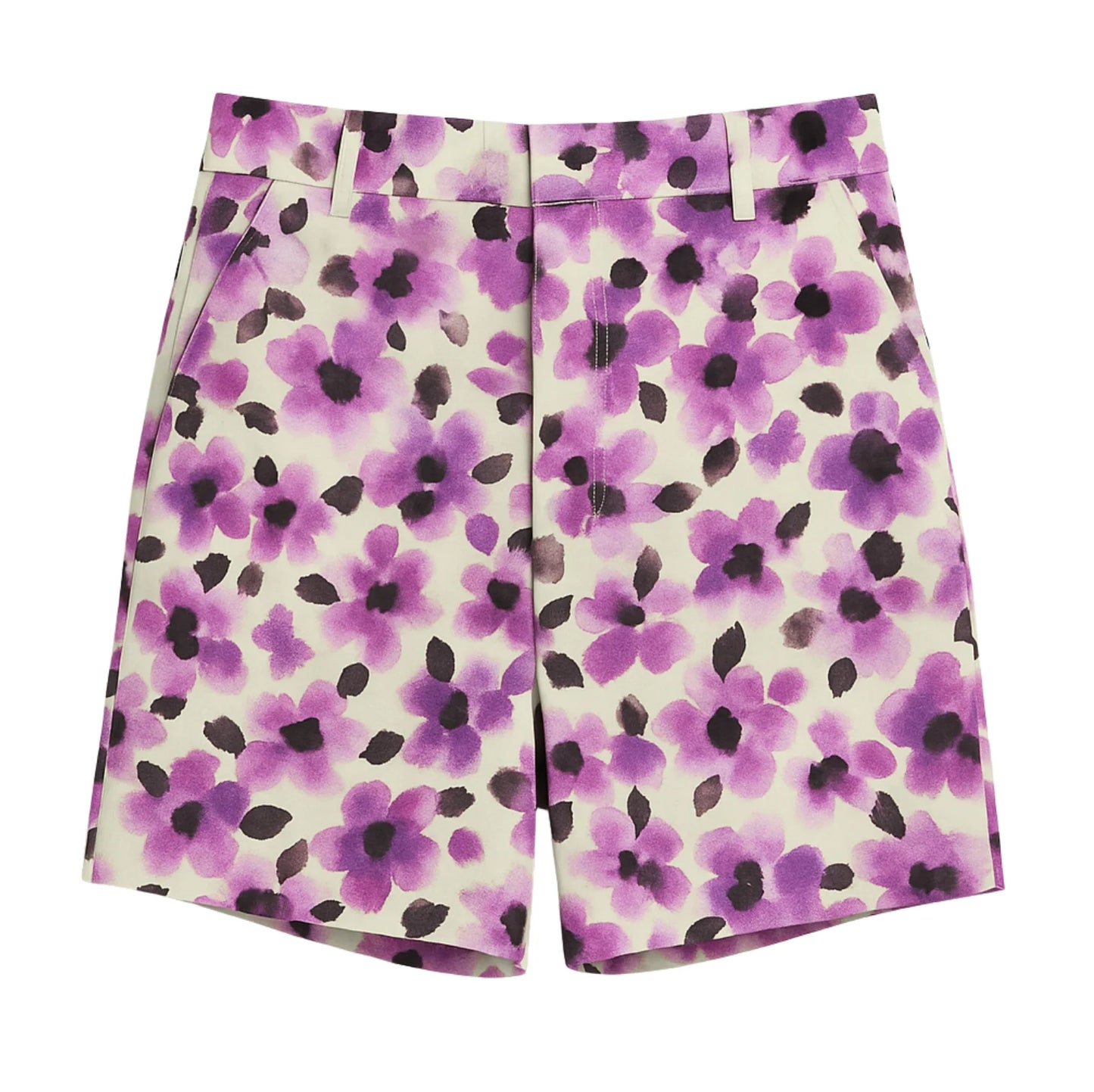 Reagan White Floral Short - Karina Grimaldi