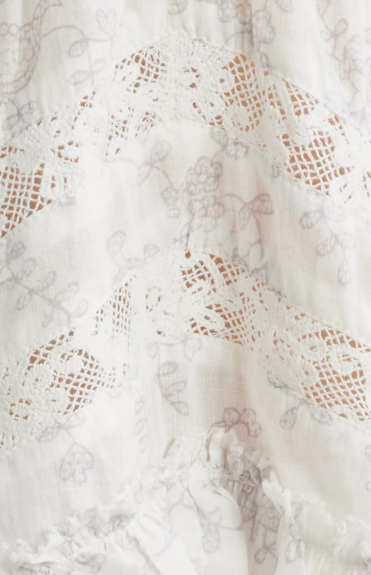 Faelith Lace Top- Chantilly