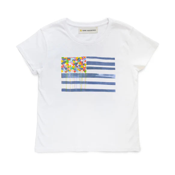 Suke U.S. of Love Tee-White