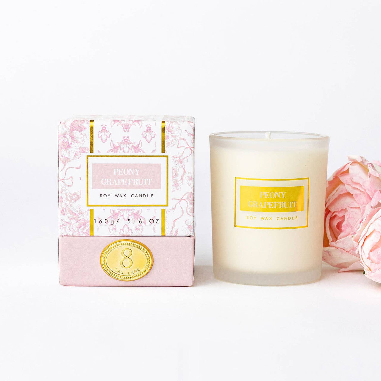 Peony Grapefruit Candle