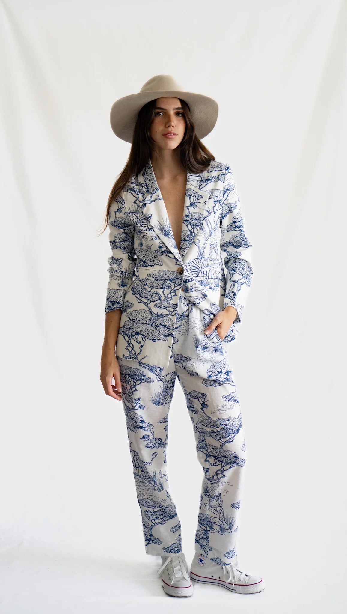 Blazer Safari White
