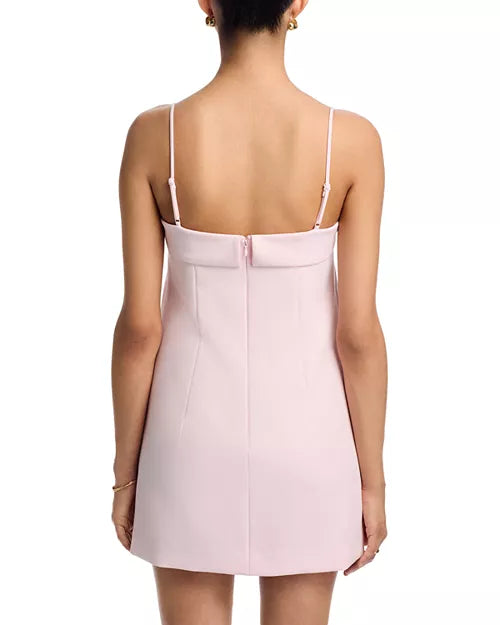 Azra Twill Foldover Strappy in Pink Icing- French Connection