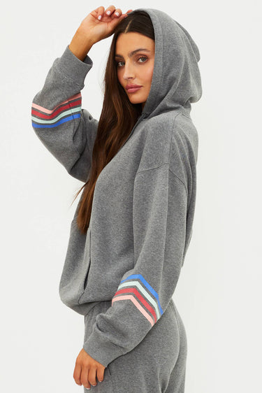 Dess Hoodie Horizon Heather Gray- Beach Riot