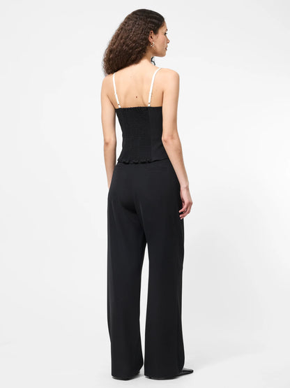Azra Twill Corset Strappy Top