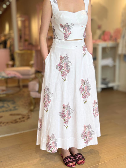 Ada Print Skirt-Multi Floral