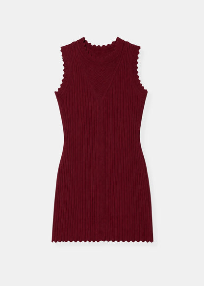 Dean Dress Claret Red- Sundays by wearesundays