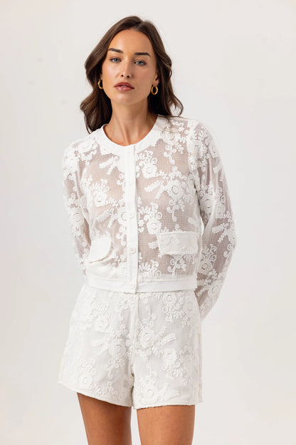 Isabel Cardigan Coconut Milk- Sundays by wearesundays