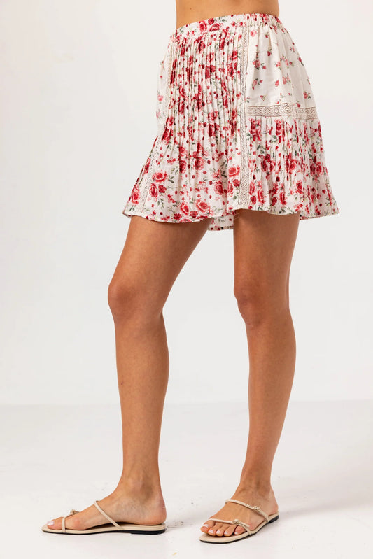 Camari Skirt- Rosebud