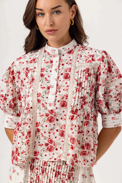 Havara Top in Rosebud-Sundays by wearesundays