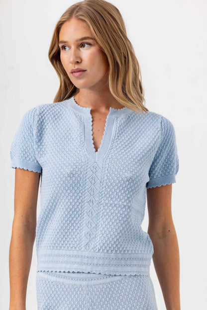 Tilda Sweater Spring Blue- Sundays by wearesundays