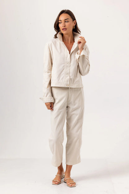 Bardot Pants Washed Birch- Sundays bywearesundays
