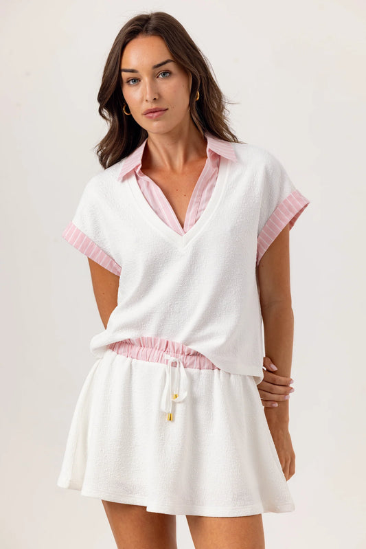 Lune Top- Coconut Milk