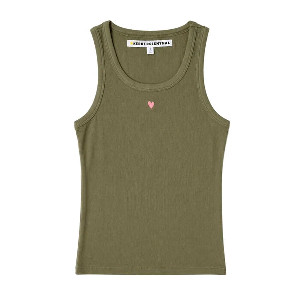 KR Tank Army Green- Kerri Rosenthal