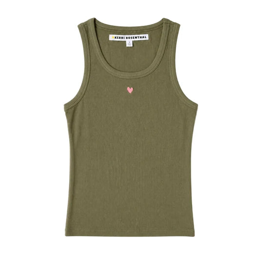 KR Tank Army Green- Kerri Rosenthal