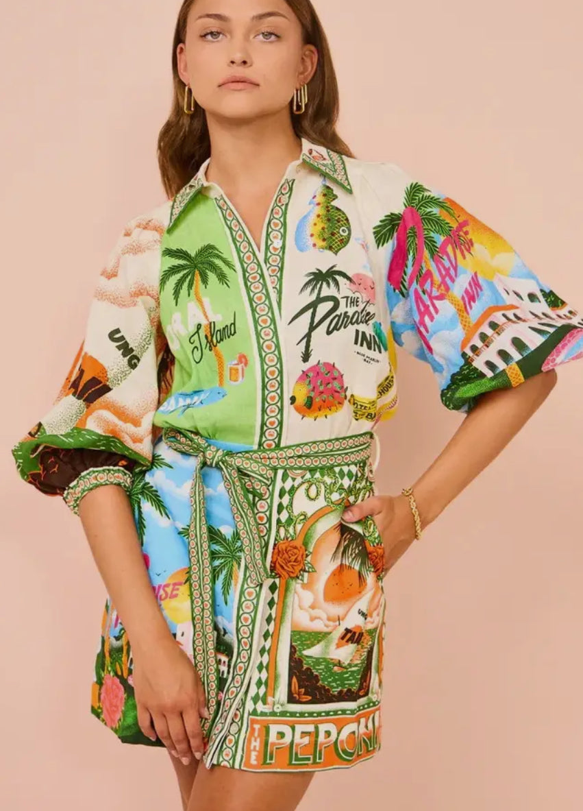 Resort Ready Button Down Dress