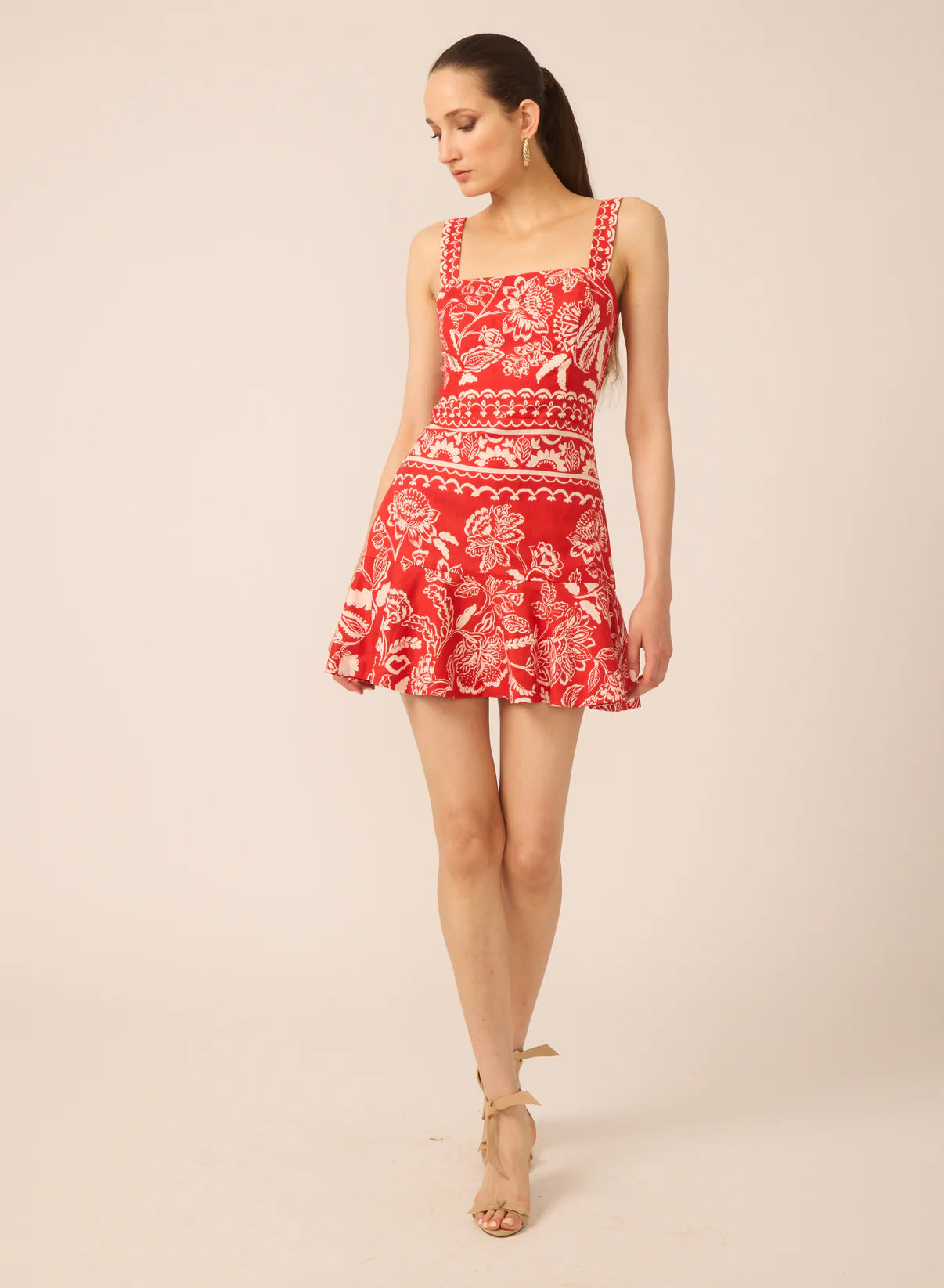 Julia Dress- Kyoto Print- Gilner Farrar