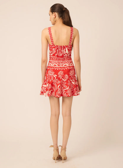 Julia Dress- Kyoto Print- Gilner Farrar