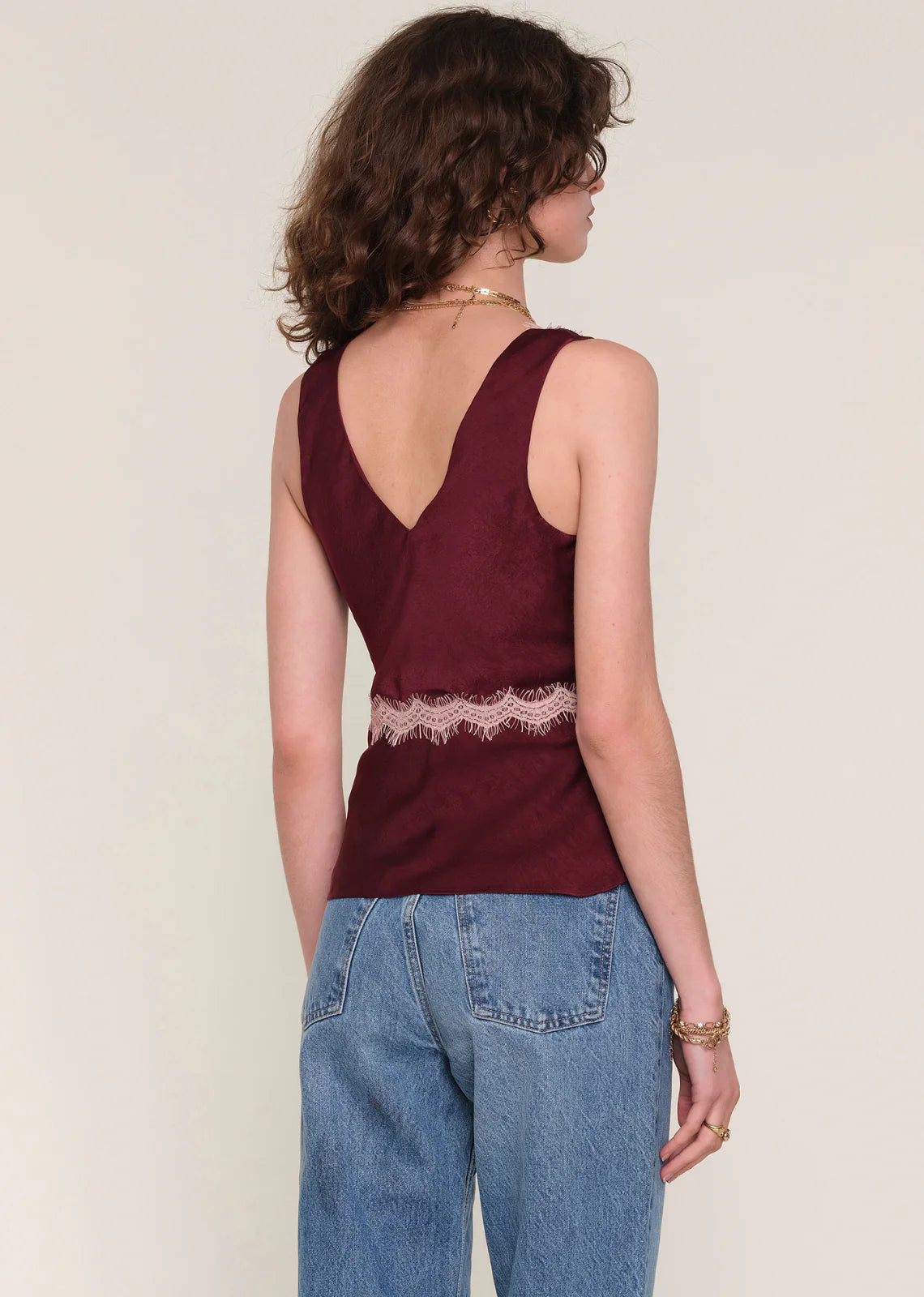 Cheryl Top- Merlot