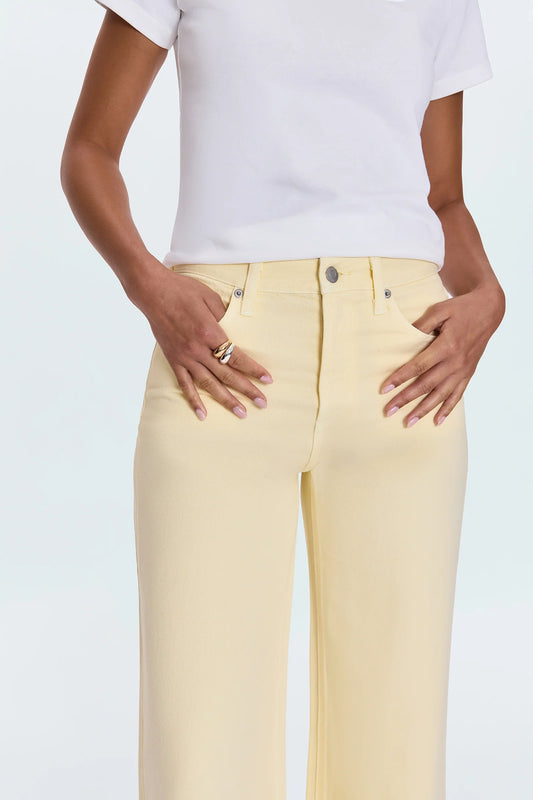 Jadyn Low Slung Palazzo Pant-Lemonade