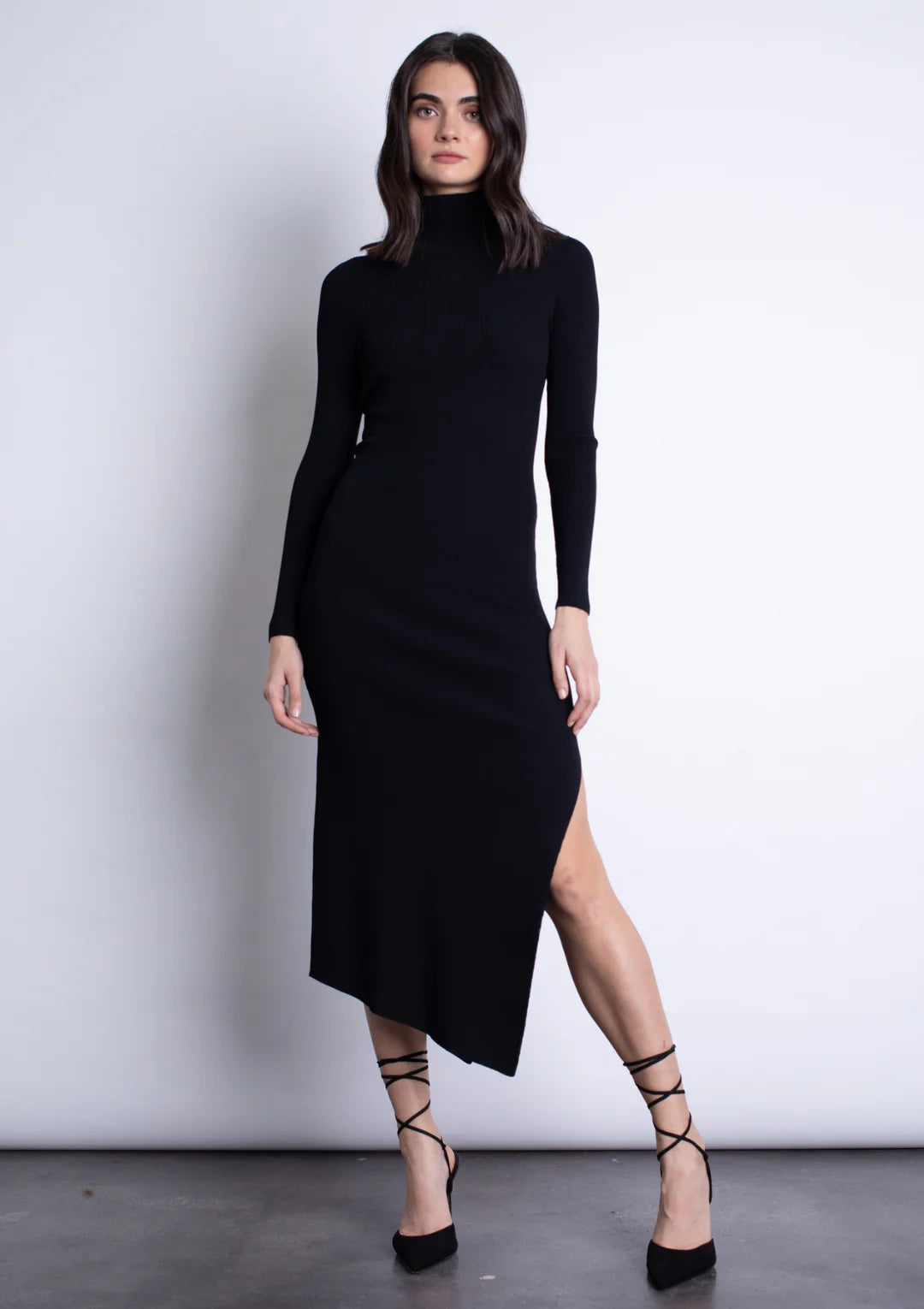 Nicole Midi Knit Dress