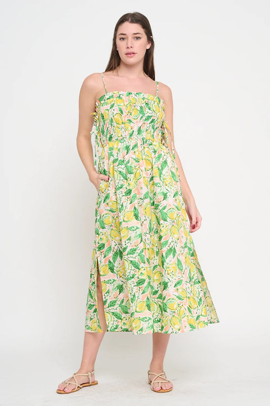 Lemon Maxi Dress