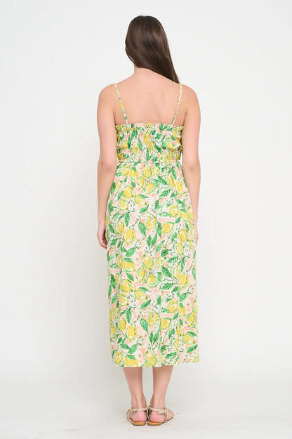 Lemon Maxi Dress