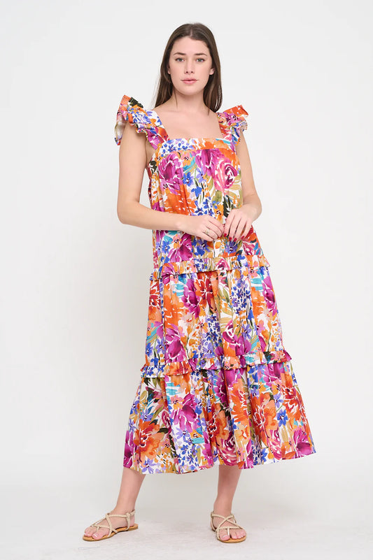 Fiesta ruffle dress