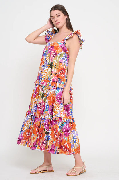 Fiesta ruffle dress