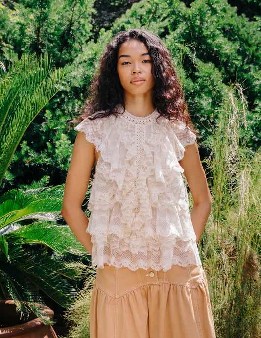 Eden Ivory Top