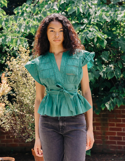 Madelyn Green Top