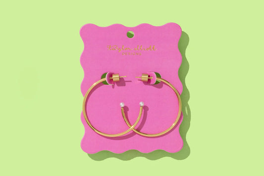 Alexis Large Gold Hoop